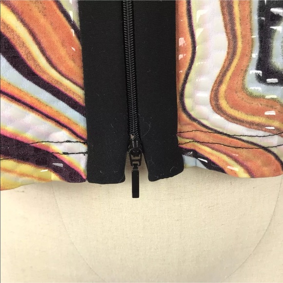 💕 Vintage Joseph Ribkoff Abstract Cardigan Blouse Jacket - Picture 3 of 7